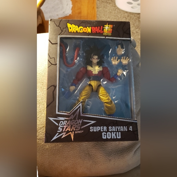 DRAGON BALL DRAGON STARS..SUPER SAIYAN 4 GOKU NEW - Picture 2 of 14